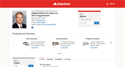 Desktop Screenshot of higginbothamagency.com