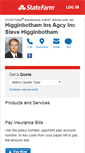 Mobile Screenshot of higginbothamagency.com